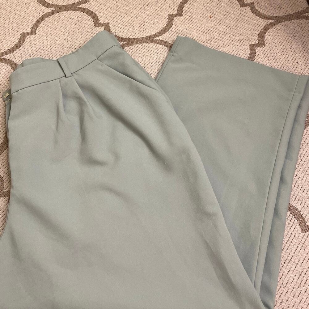 Abercrombie & Fitch Curve Love A&F Sloane Tailored Wide Leg Pant, size 18 short - Picture 1 of 15
